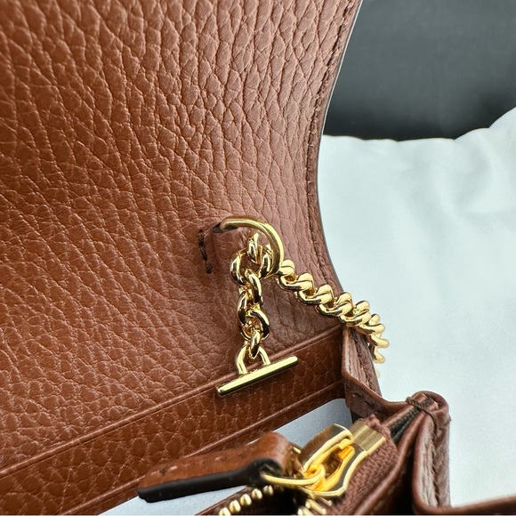 Gucci GG Denim Jackie 1961 Chain Wallet NEW WITH DUST BAG - Picture 9 of 15